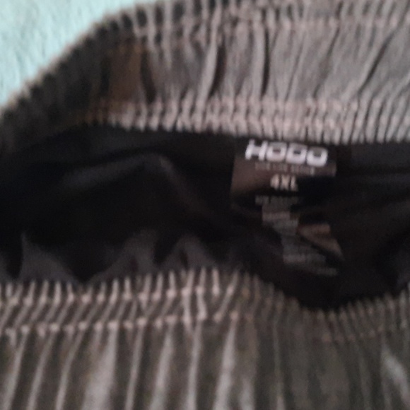 BIG &TALL MEN'S HODO lined Swim trunks 4XL Heather gray - Picture 4 of 8